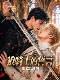 狼骑士的誓言奇幻短剧竖版海报
